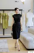 Áo trễ vai bèo tay dài Ak2687-EVENT_CHILL-KH_ThanhLich-KH_GenZ-DV-TK.IV (ĐEN/S)